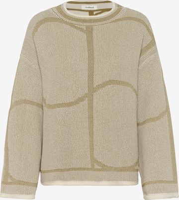 SOAKED IN LUXURY Pullover 'Rava' in Beige: Vorderseite