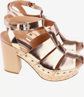 JANET & JANET Sandals & High-Heeled Sandals in 40 in Silver