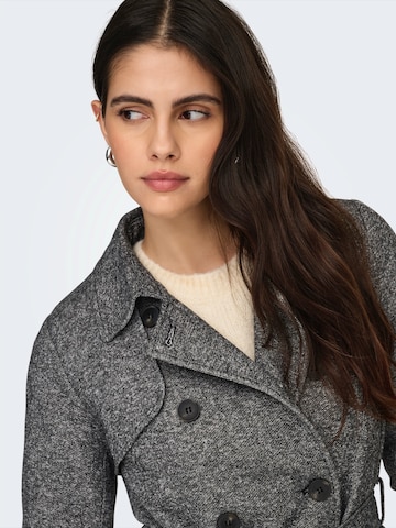 ONLY Between-Seasons Coat 'ONLSEDONA VALERIE' in Grey
