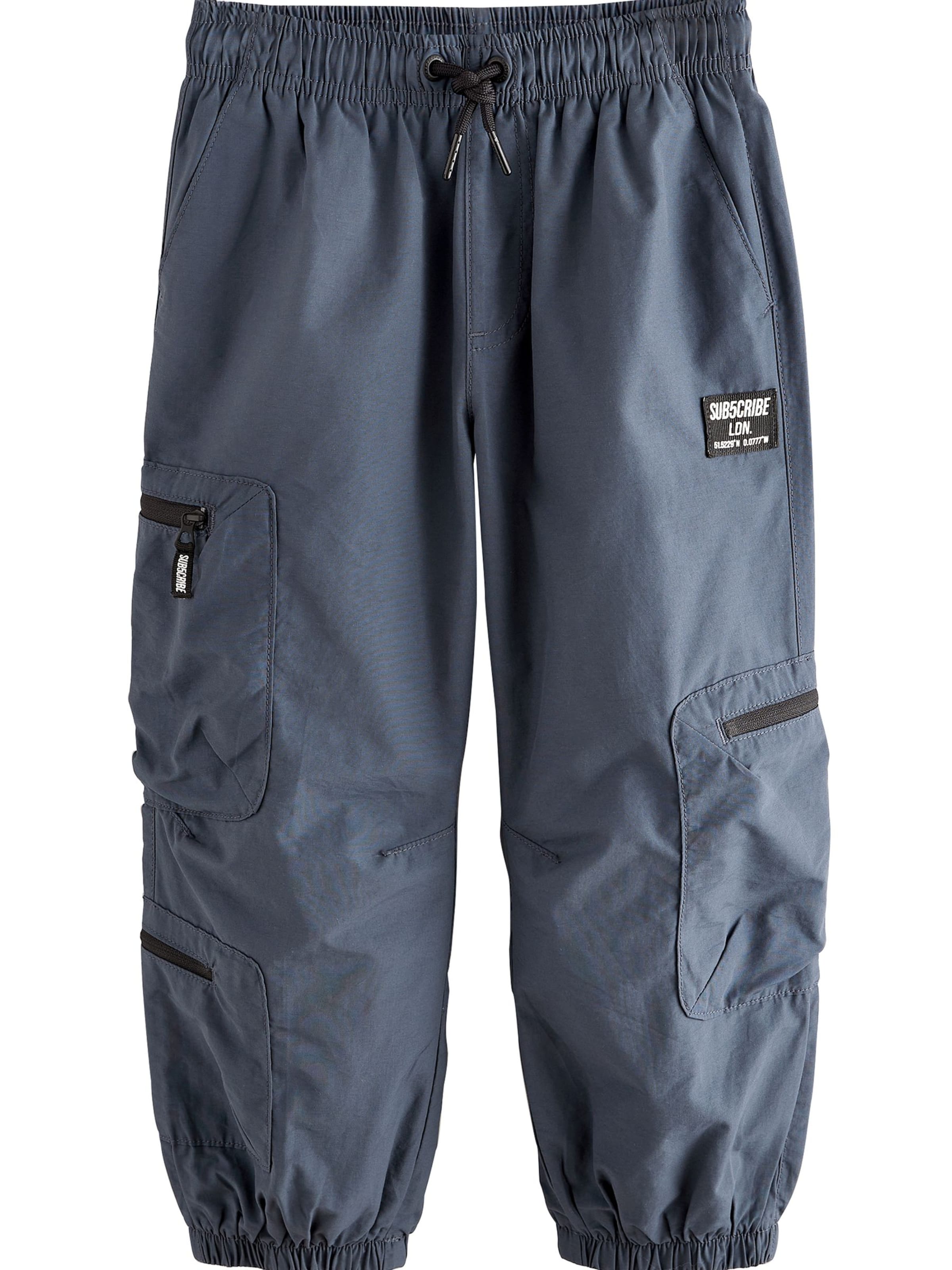 Next Свободный крой Штаны в Синий: спереди