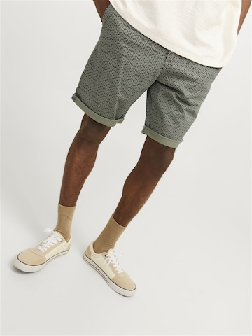 JACK & JONES - Regular Calças chino 'Bowie' em verde