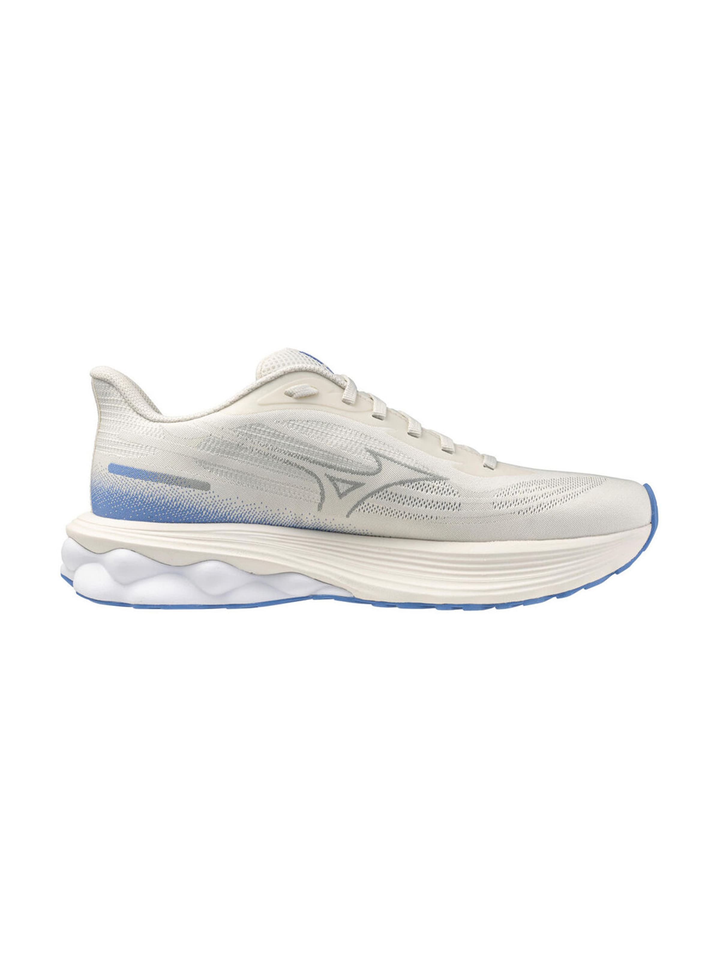 Chaussure de course 'WAVE SKYRISE 7' MIZUNO en blanc : devant