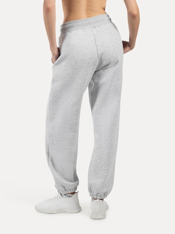 Effilé Pantalon Smilodox en gris