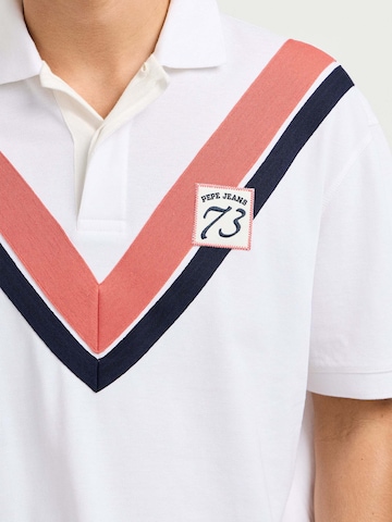 Pepe Jeans Poloshirt 'Malcom' in Weiß