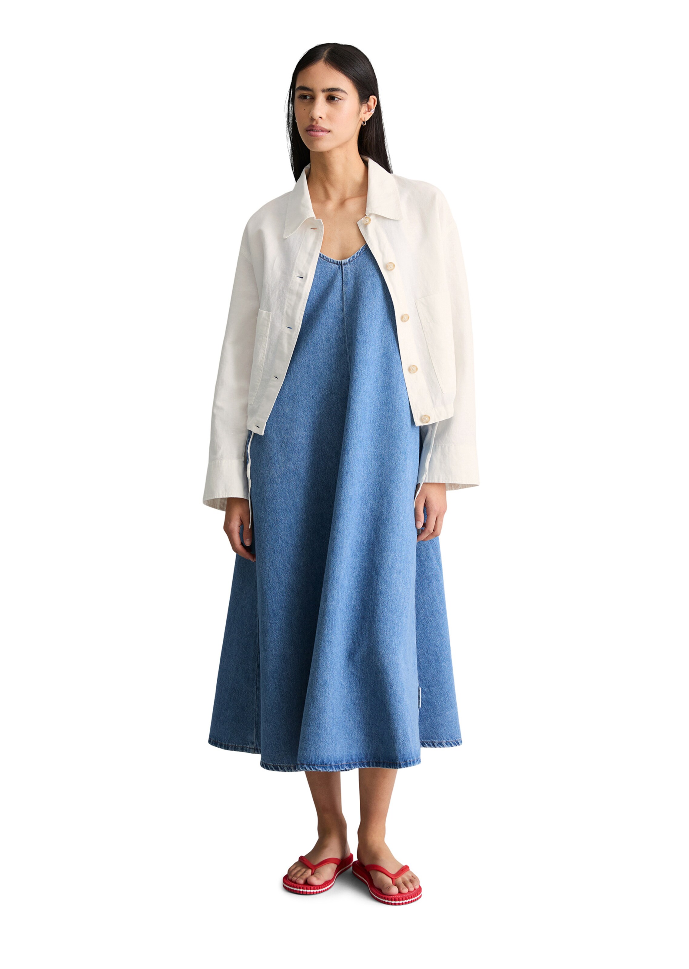 Marc O'Polo DENIM Between-season jacket in White