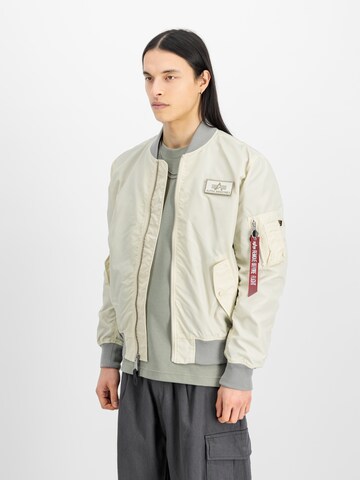 ALPHA INDUSTRIES Between-Season Jacket 'MA-1 TTC' in Beige: front