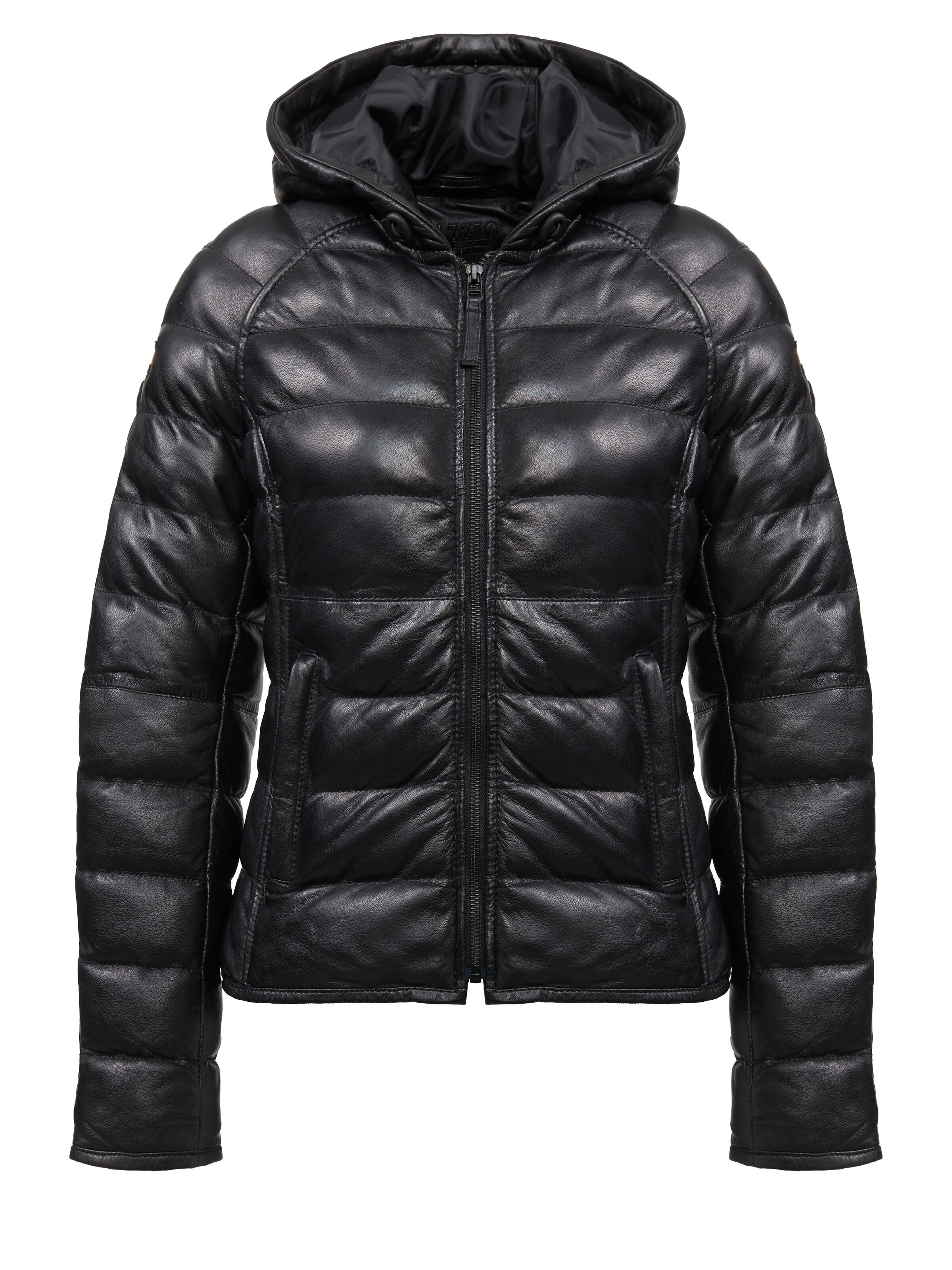 Tazzio Übergangsjacke 'F510'‌ in Schwarz: Vorderseite