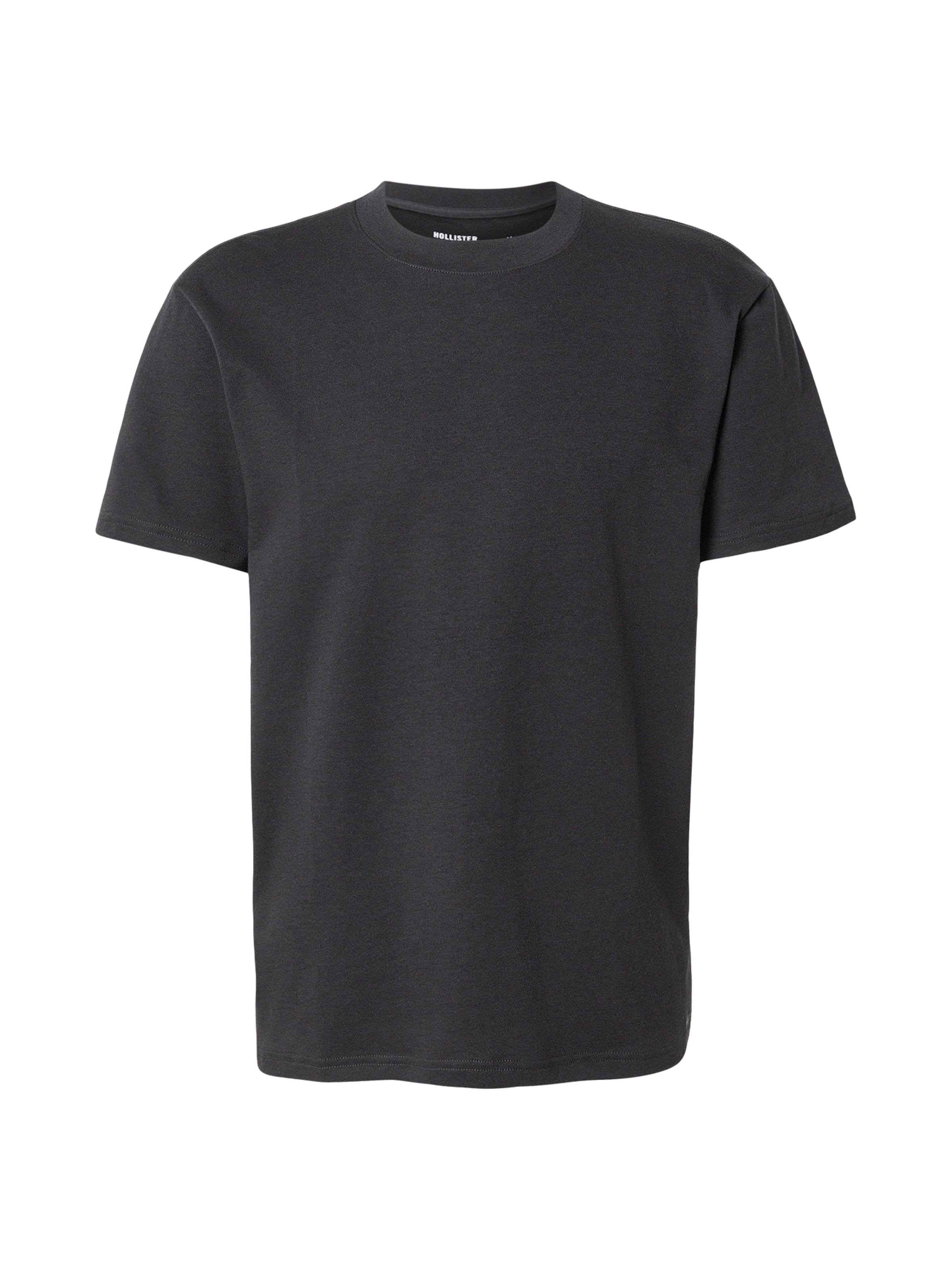 HOLLISTER T-shirt i svart: framsida