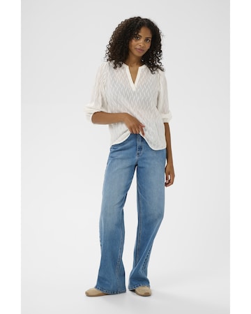 Kaffe - Blusa en blanco