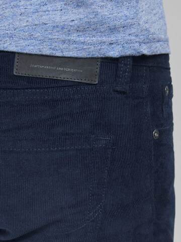 JACK & JONES Slimfit Broek 'Glenn' in Blauw