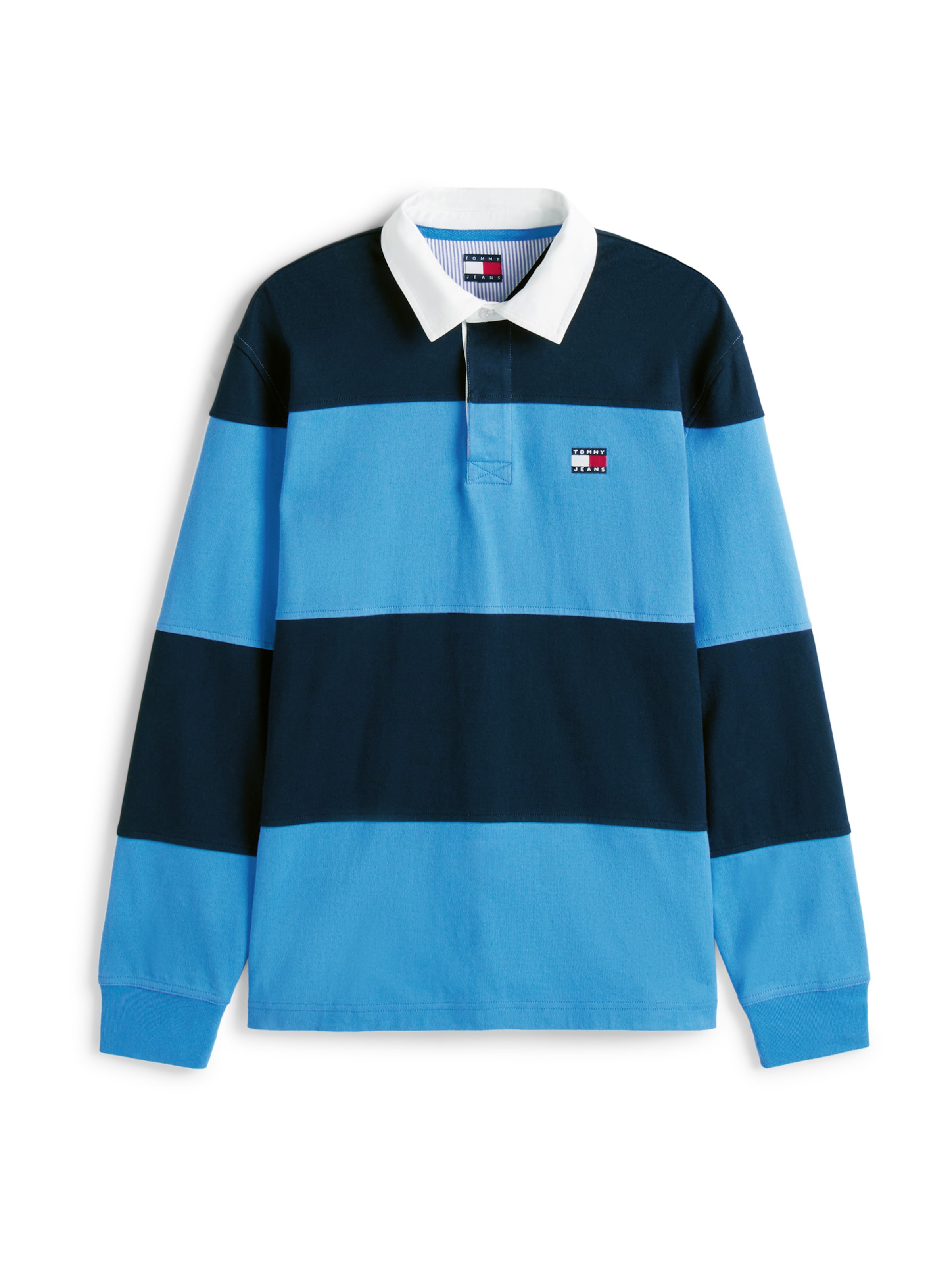 Tommy Jeans T-Shirt en marine / azur, Vue avec produit