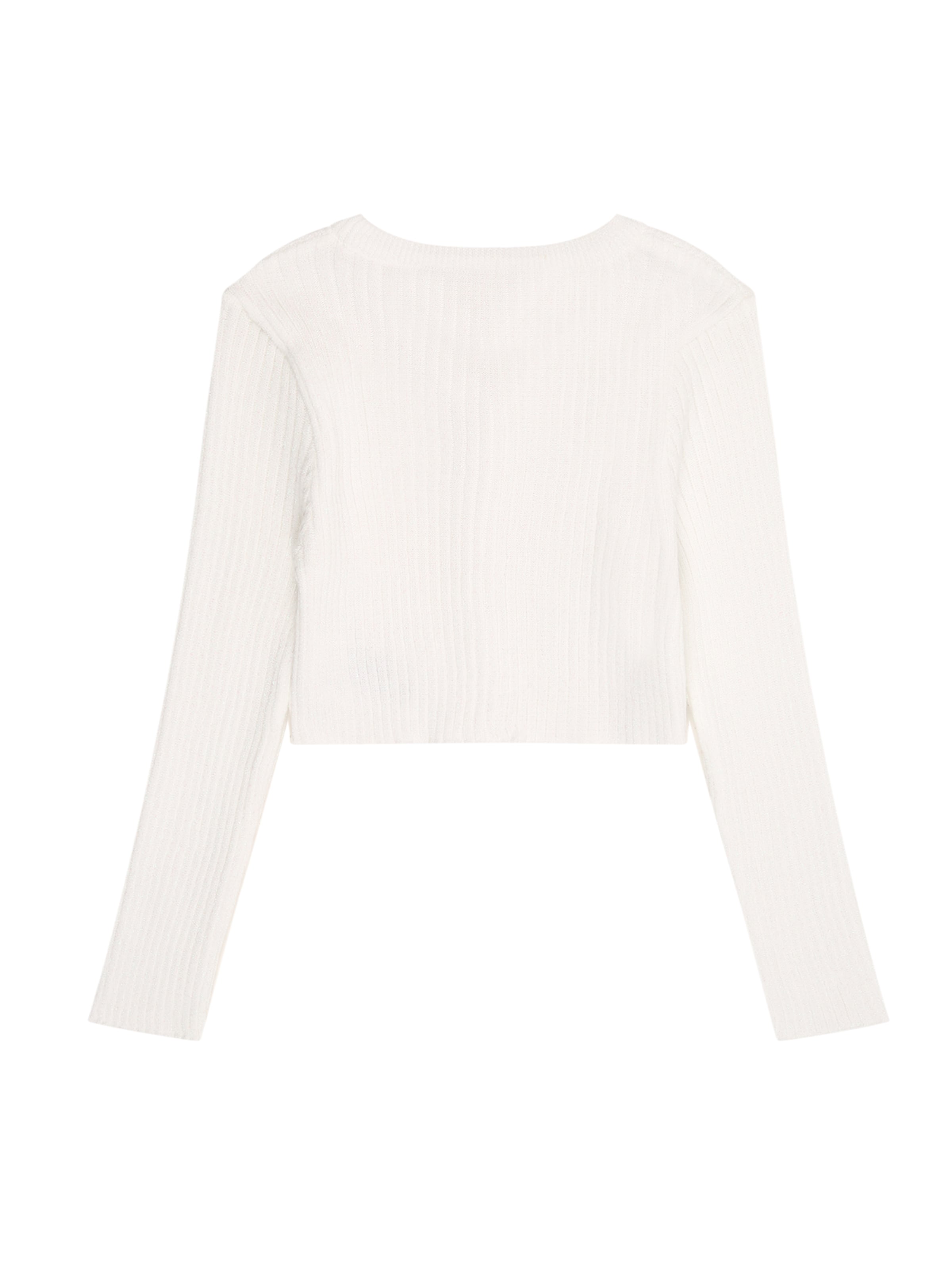 Danamade Вязаная кофта в Белый