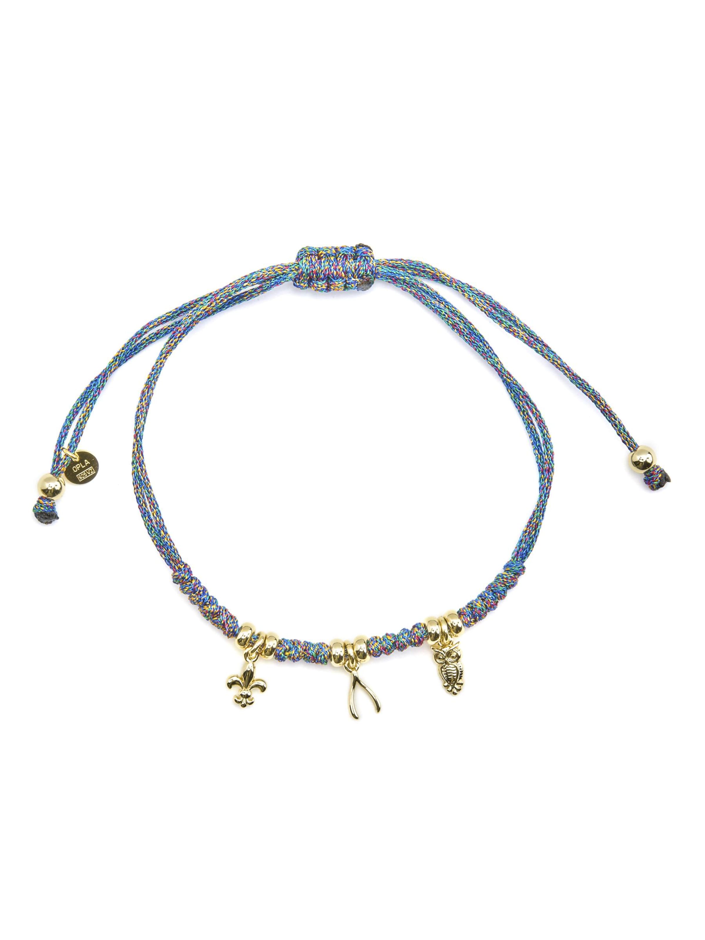 Luxenter Armband 'Atlo'‌‌‌‌‌‌‌ in Schwarz: Vorderseite