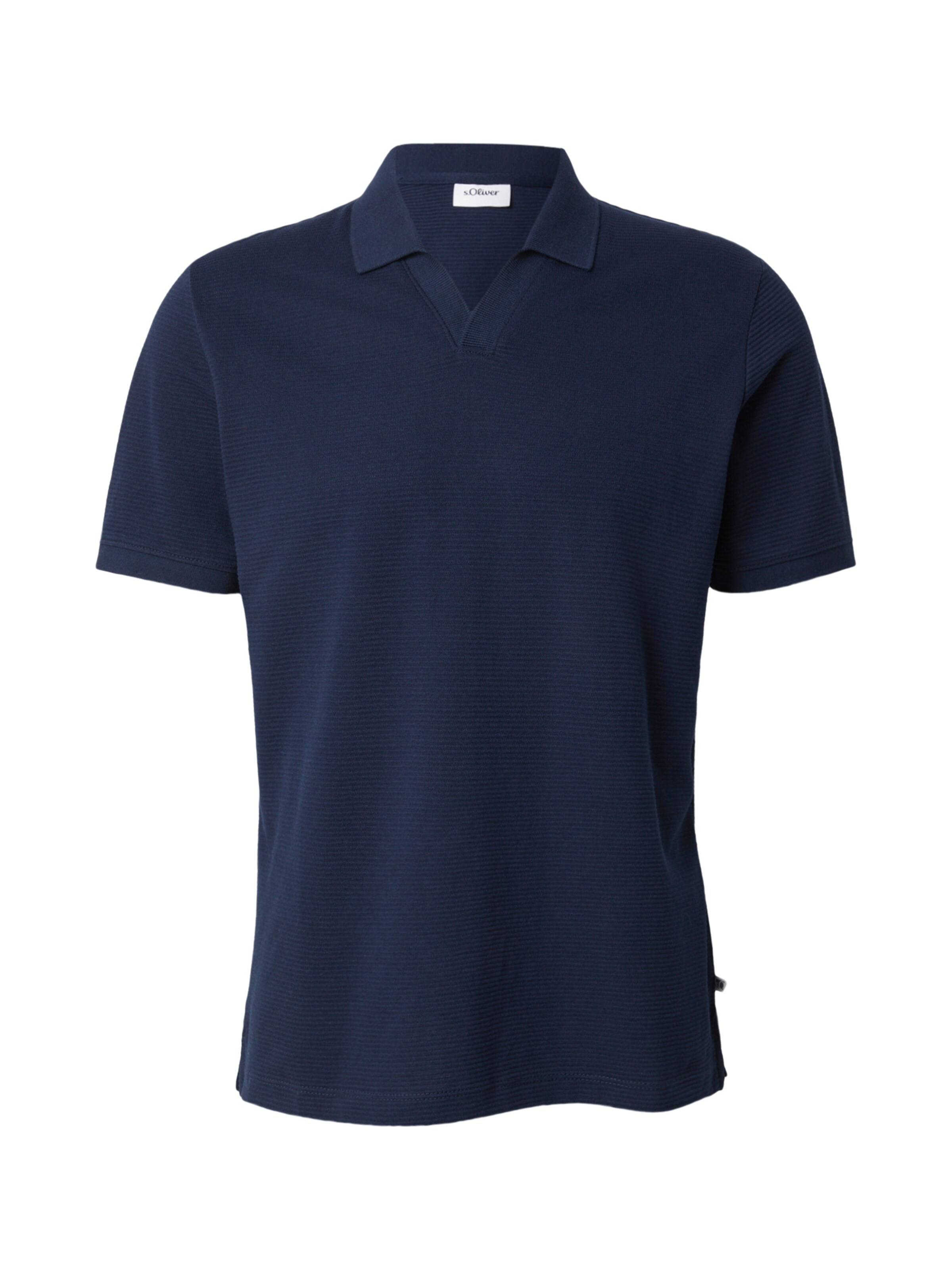 s.Oliver Poloshirt in Blau: Vorderseite