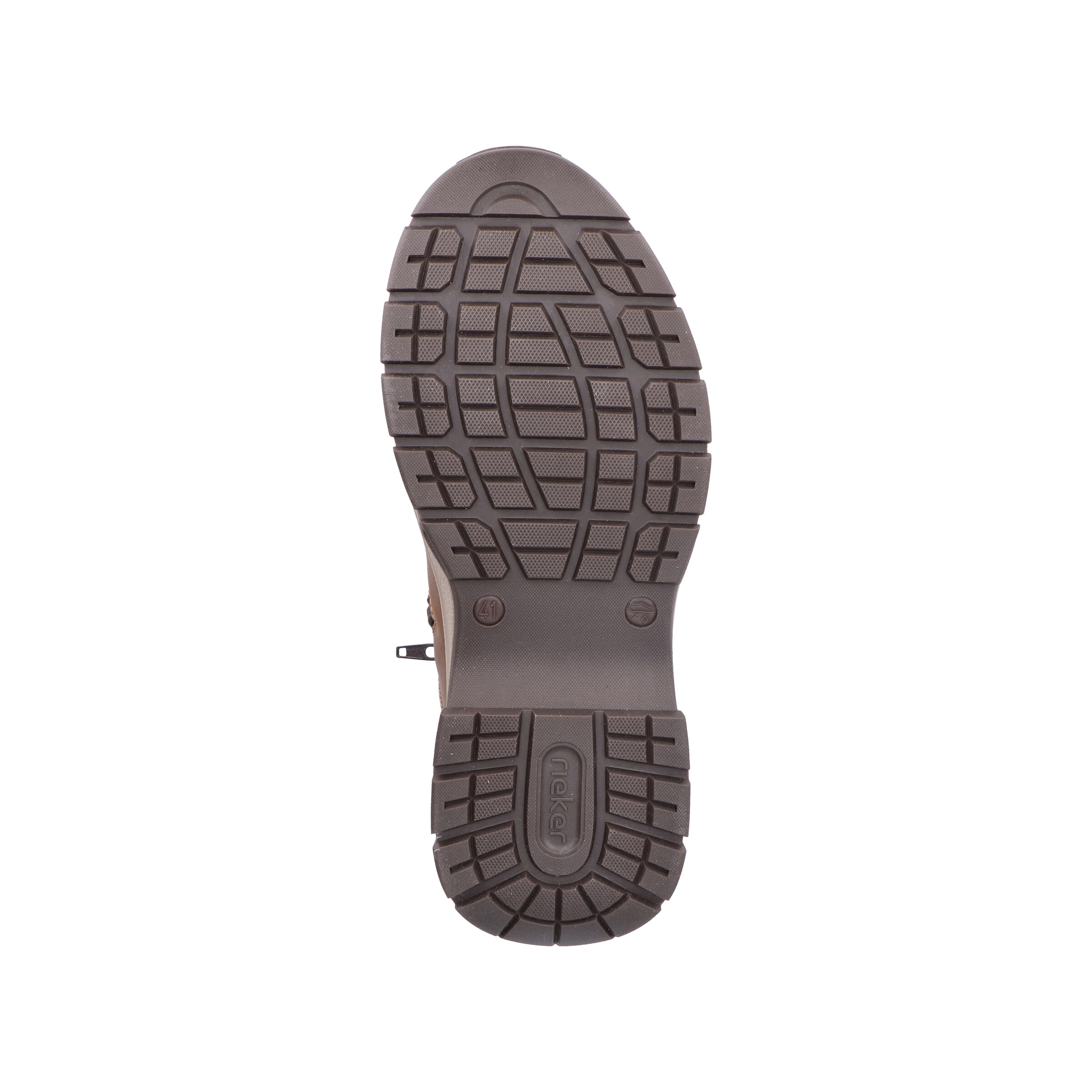 Rieker Lace-Up Boots in Brown