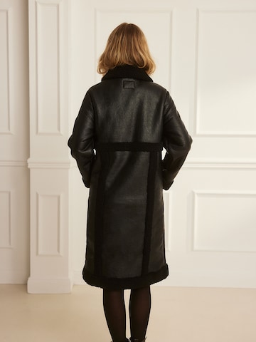 Guido Maria Kretschmer Women Ανοιξιάτικο και φθινοπωρινό παλτό 'Admira' σε μαύρο: πίσω