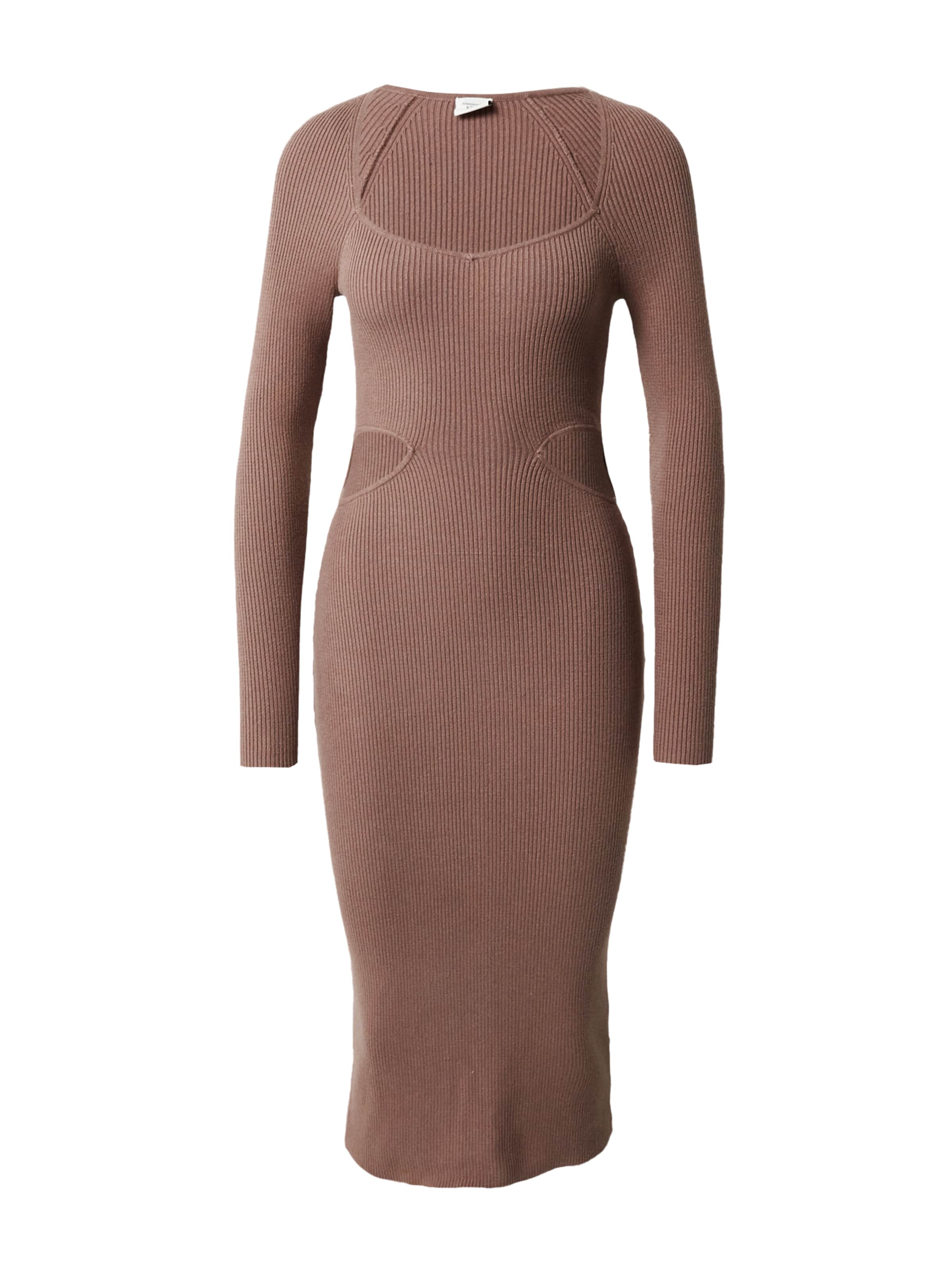 Abercrombie & Fitch Kleid in Braun: Vorderseite