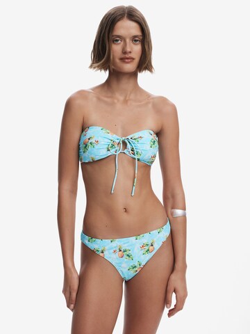 Balconcino Top per bikini 'Pineapple' di Desigual in blu: frontale