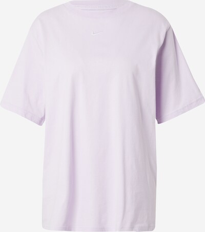 Nike Sportswear T-shirt 'Essentials' en mauve / blanc, Vue avec produit