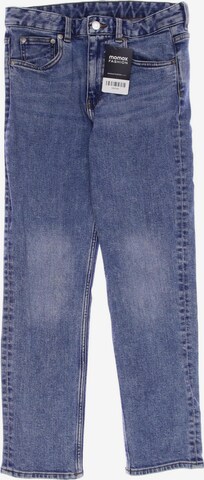 Arket Jeans in 26 in Blue: front