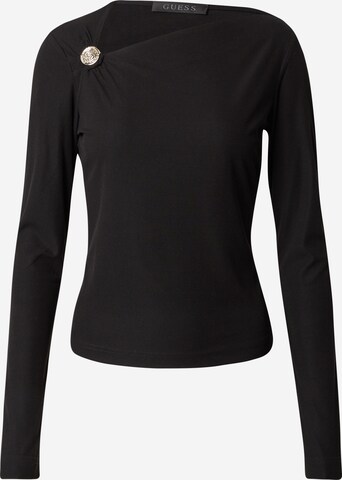 GUESS Koszulka 'Febe' w kolorze czarny: przód