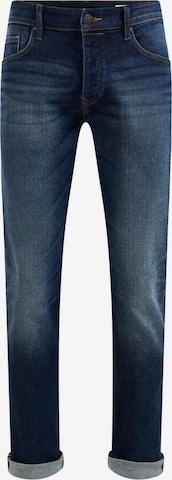 WE Fashion Slim fit Jeans in Blue: front