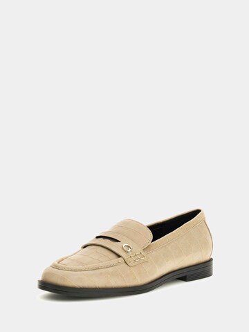 GUESS Classic Flats 'Sadien' in Beige: front