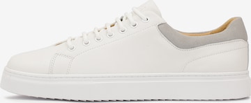 Kazar - Zapatillas deportivas bajas en blanco: frente