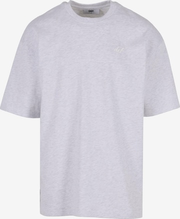 DEF T-Shirts 'Leader' in Grau: Vorderseite