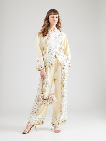 Wide Leg Pantalon 'FABERT' Munthe en beige