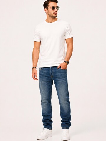 JACK & JONES Tapered Jeans in Blue