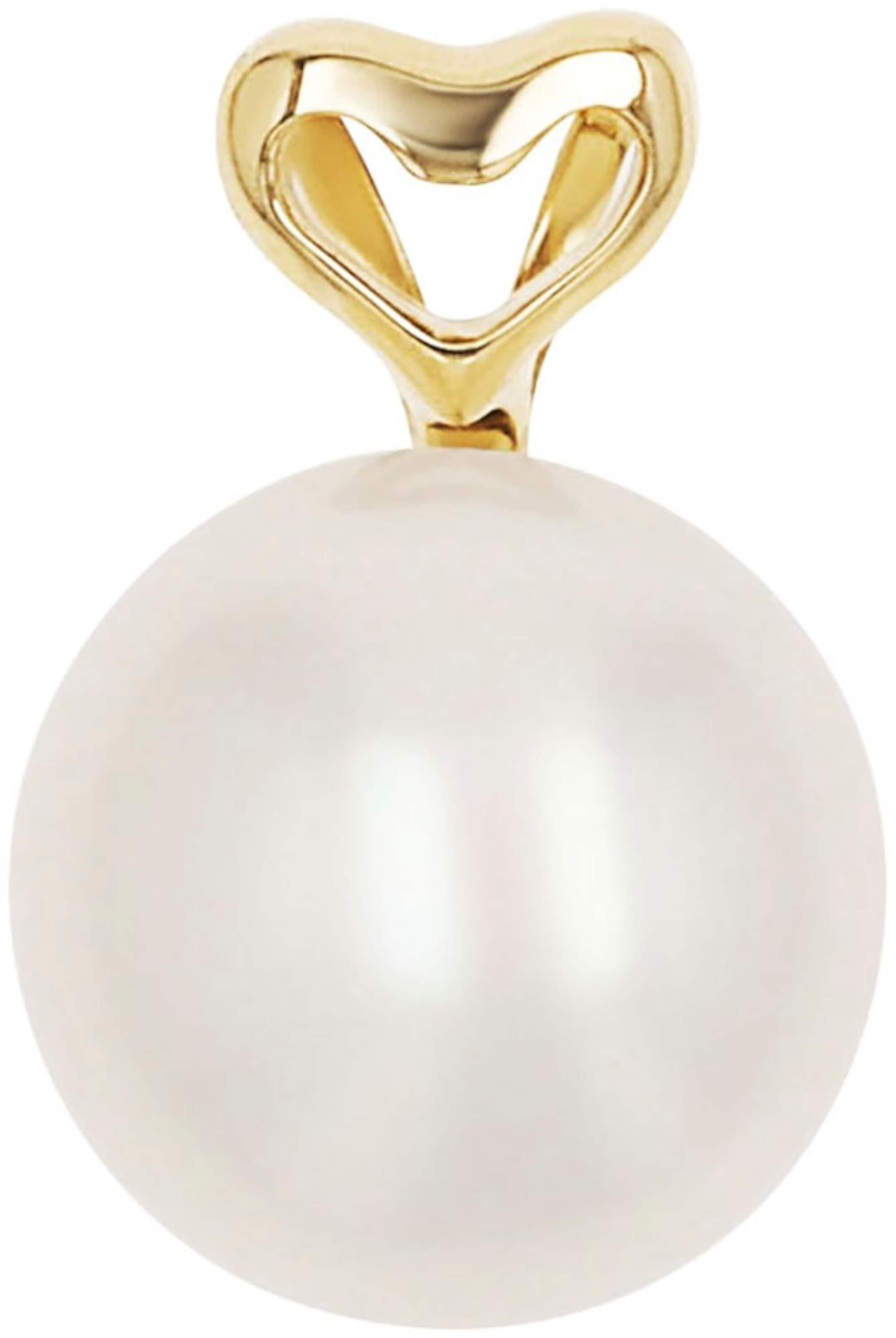 AMOR Pendant in Gold: front