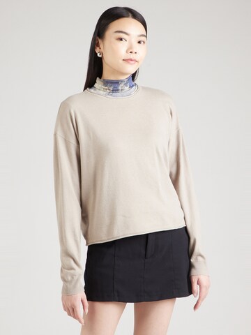 VERO MODA Sweater 'VMFANTASTIC' in Beige: front
