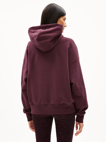 ARMEDANGELS Sweatshirt 'FRANCISARAA' in Red