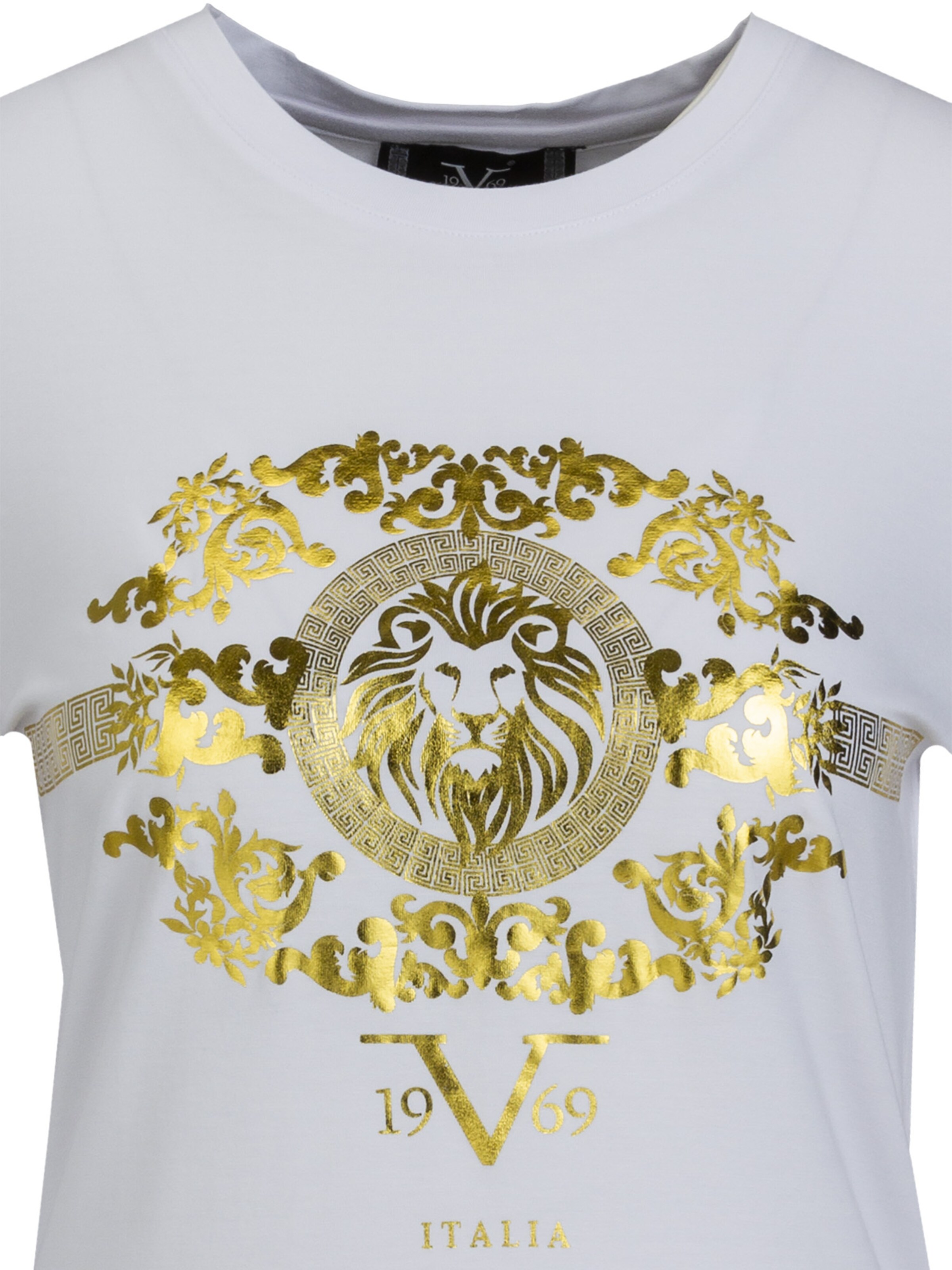 19V69 ITALIA Shirt 'Carlia' in Wit