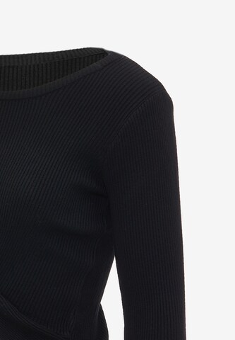 leo basics Sweater in Black