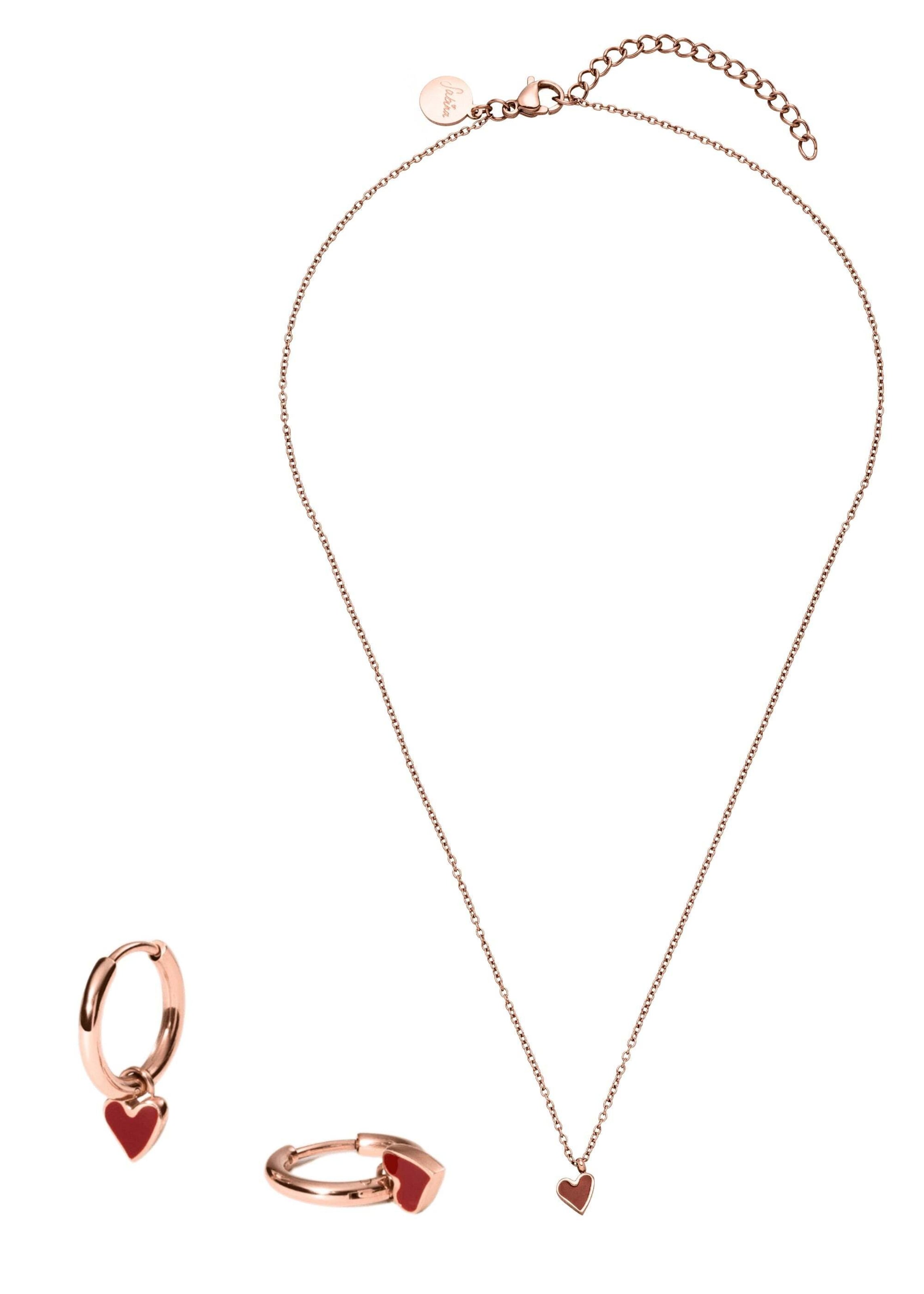 PURELEI Sieraden set 'Memory' in Goud: voorkant