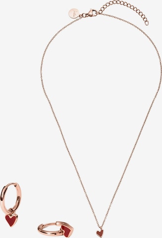 PURELEI Sieraden set 'Memory' in Goud: voorkant