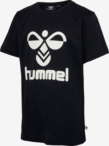 Hummel T-Shirt 'Tres' in Schwarz