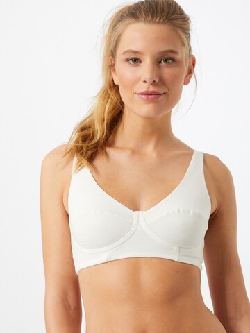 hunkemöller x NA-KD Bustier Melltartó 'Ovia' - fehér: elől