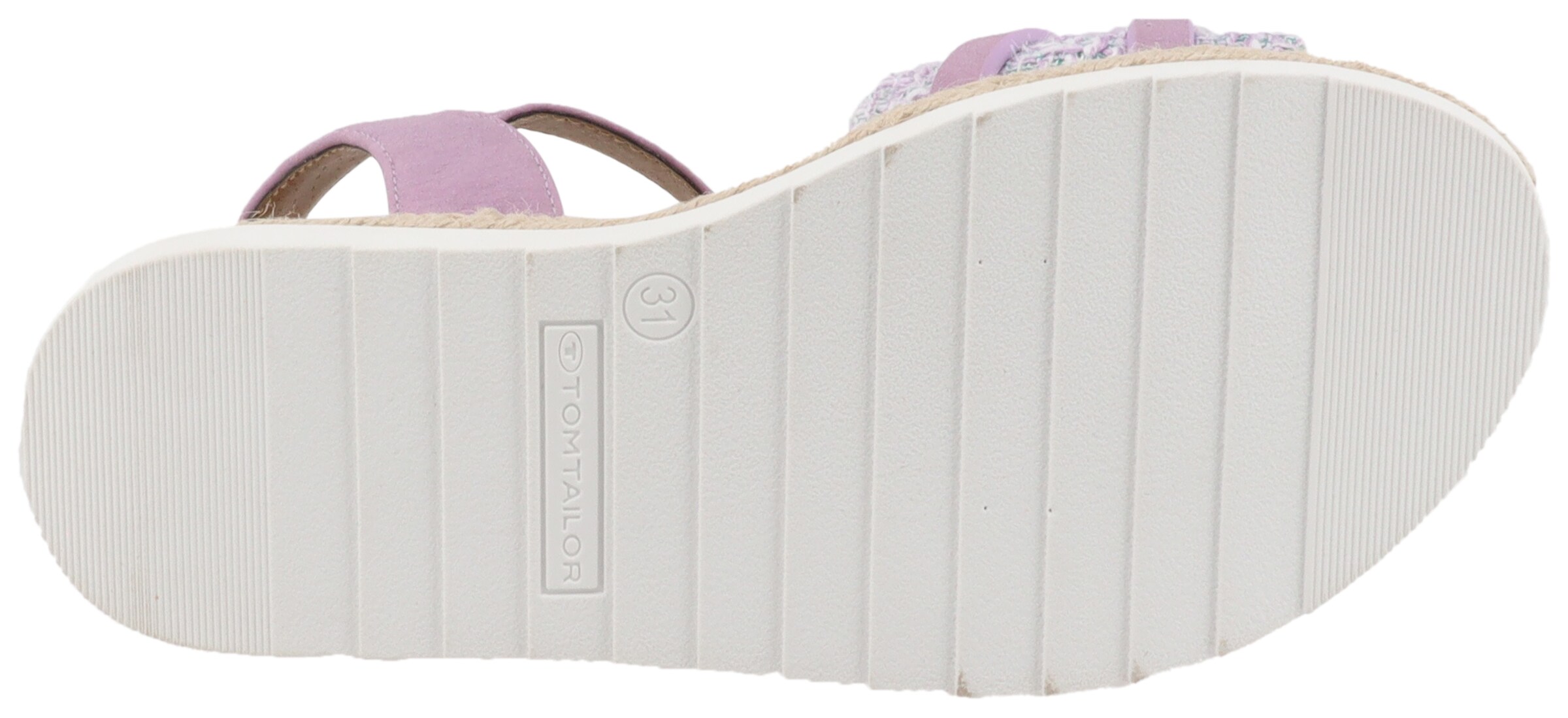 TOM TAILOR Sandale in Lila