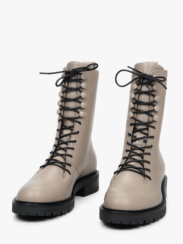 Estro Lace-up bootie '09-2740' in Beige