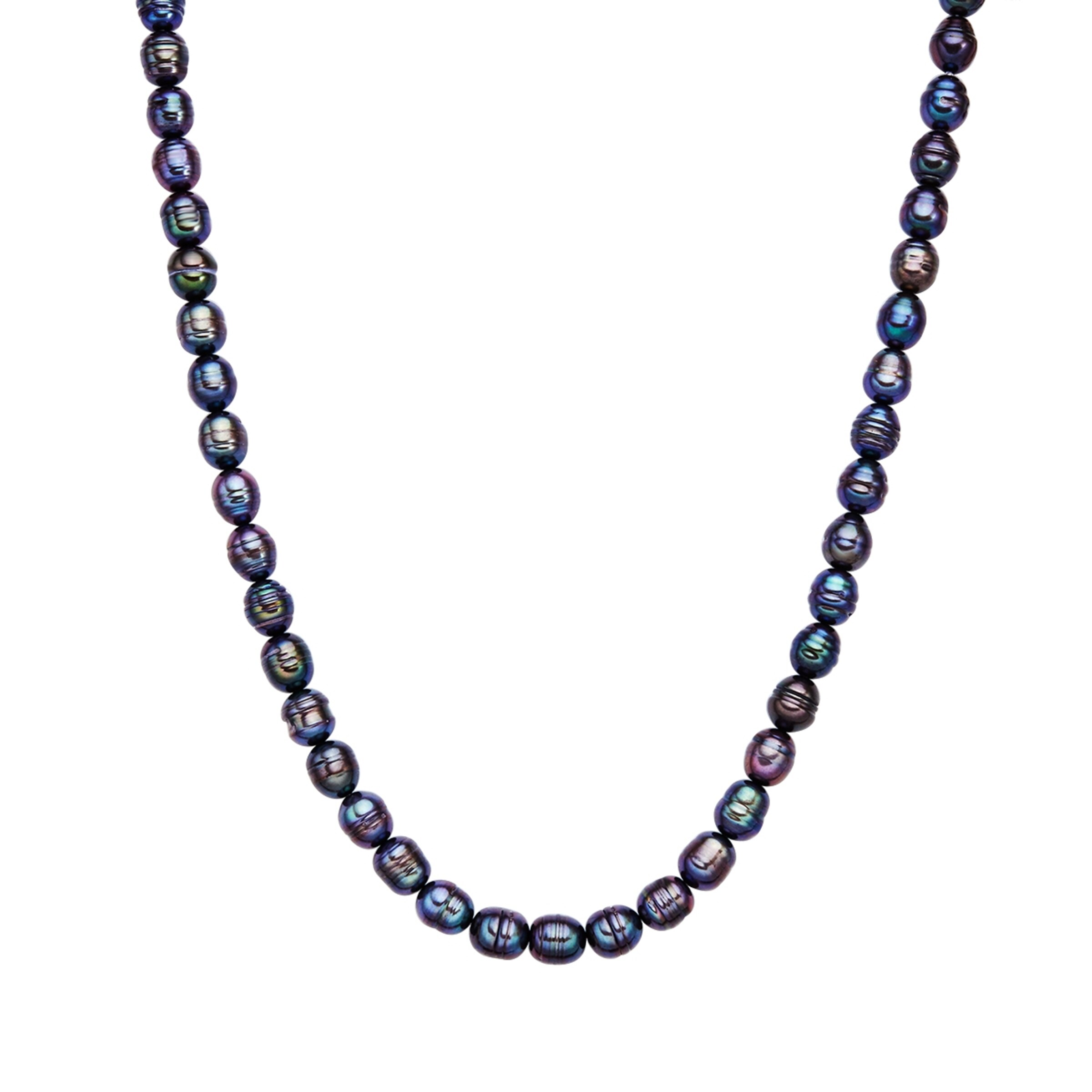 Valero Pearls Necklace in Blue