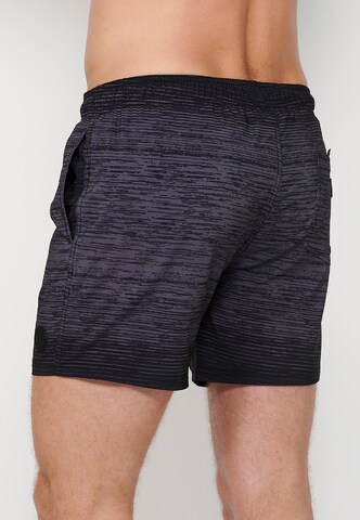 KOROSHI Badeshorts in Grau