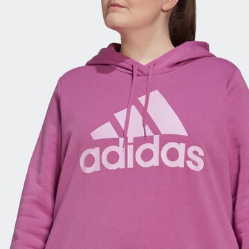ADIDAS SPORTSWEAR Sportsweatshirt 'Essentials Logo Fleece ' in Lila