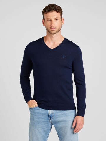 Polo Ralph Lauren Sweter w kolorze niebieski: przód