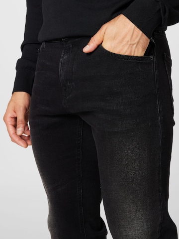 REPLAY Slimfit Jeans 'MICKYM' in Schwarz