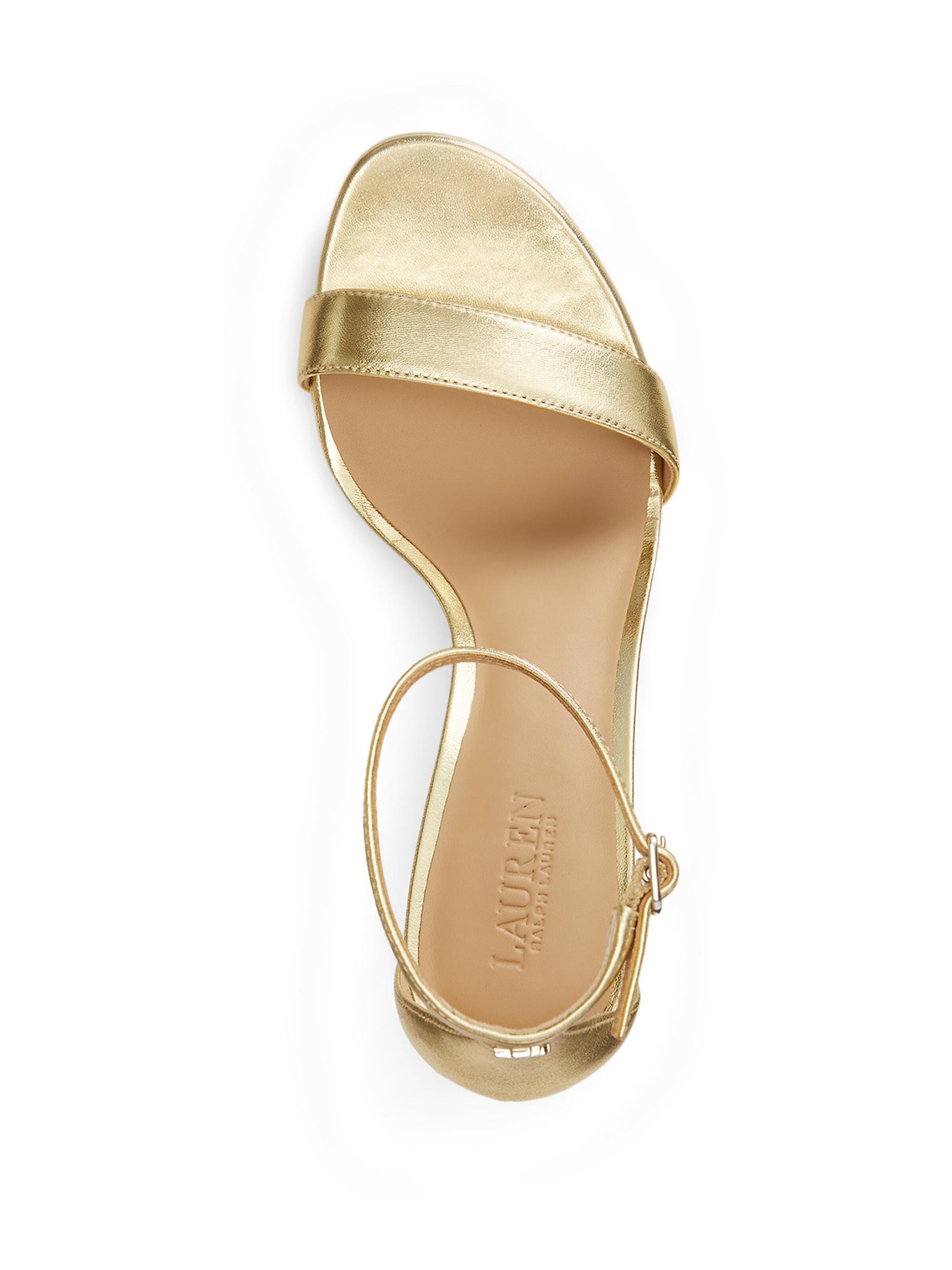 Sandalo con cinturino 'ALLIE' di Lauren Ralph Lauren in oro