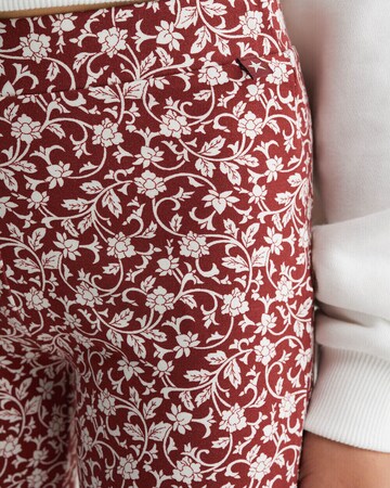 évasé Pantalon WE Fashion en rouge