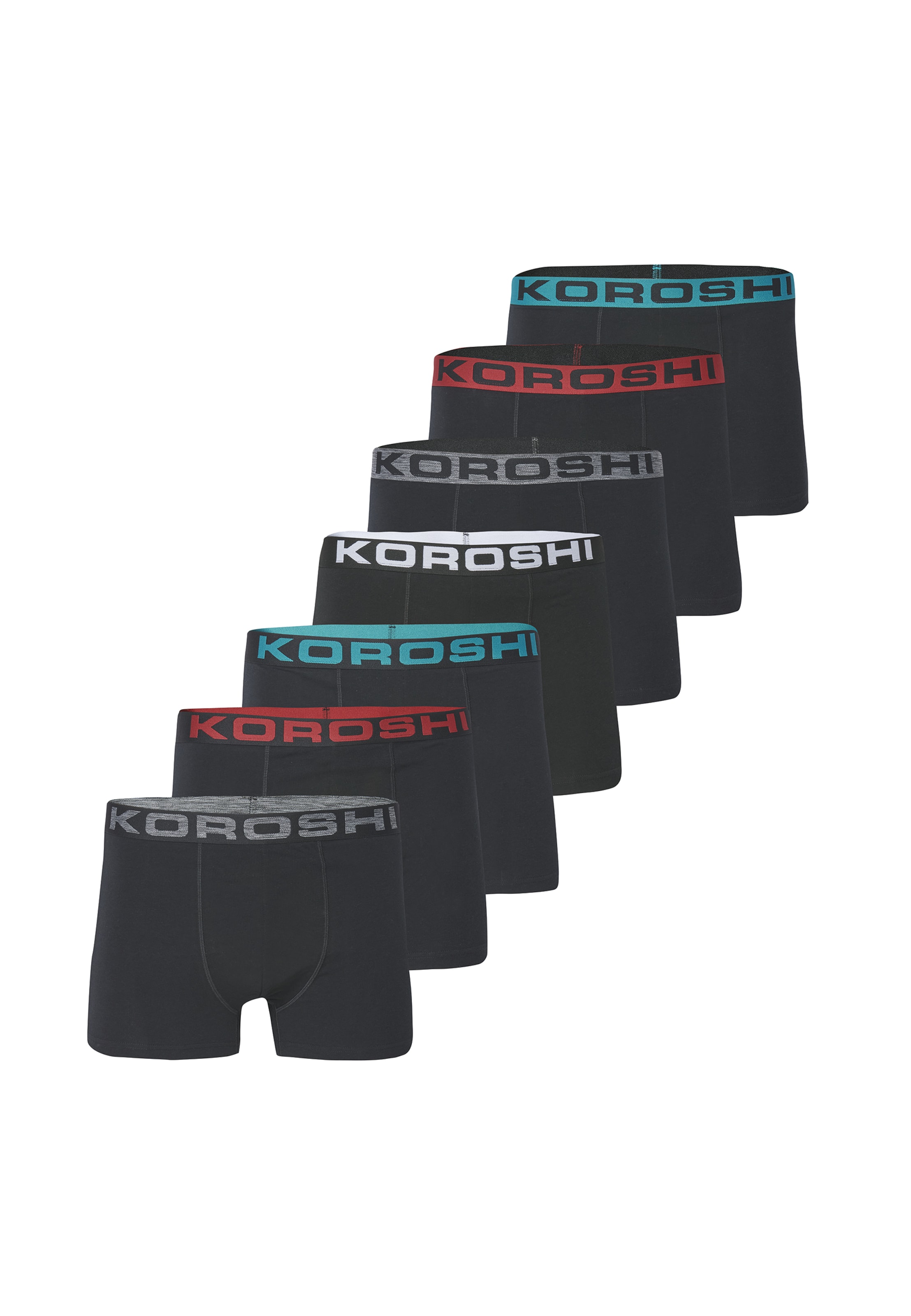 KOROSHI Boxershorts i svart: framsida